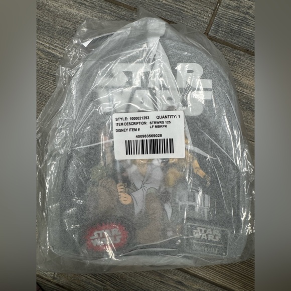 Loungefly Disney Parks Star Wars Celebrate the Saga Glow-in-Dark Mini Backpack - Picture 8 of 8